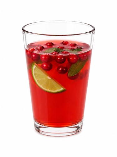 Чай с клюквой, мятой и медом 03701